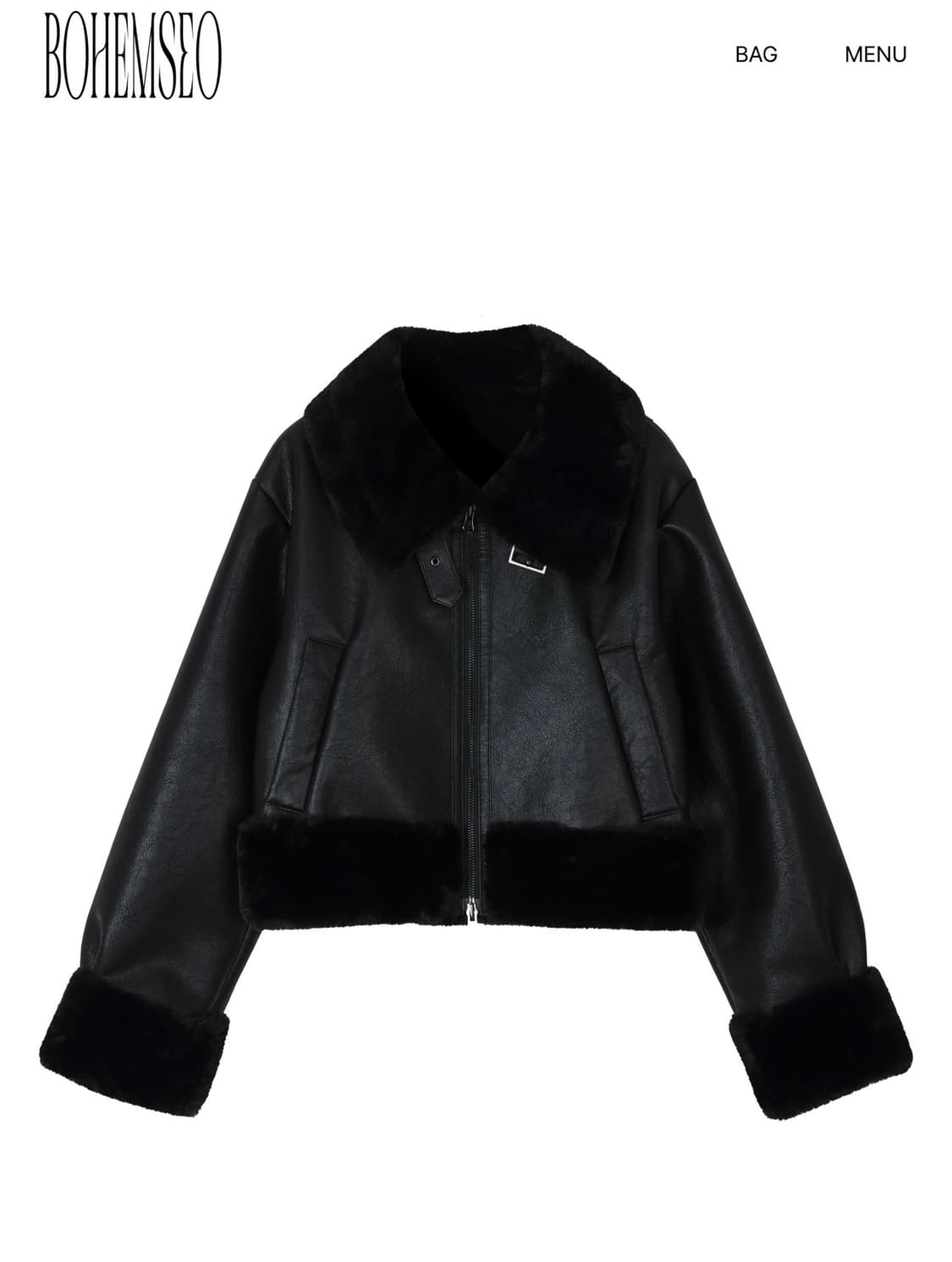 보헴서 무스탕 23fw 상품이미지1