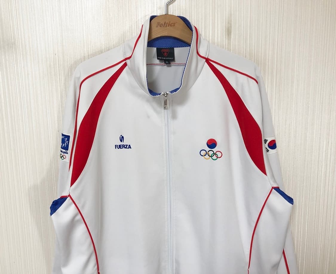 훼르자국대 국대KOREA 2004 아테네올림픽 국대 트레이닝자켓 2L 상품이미지2