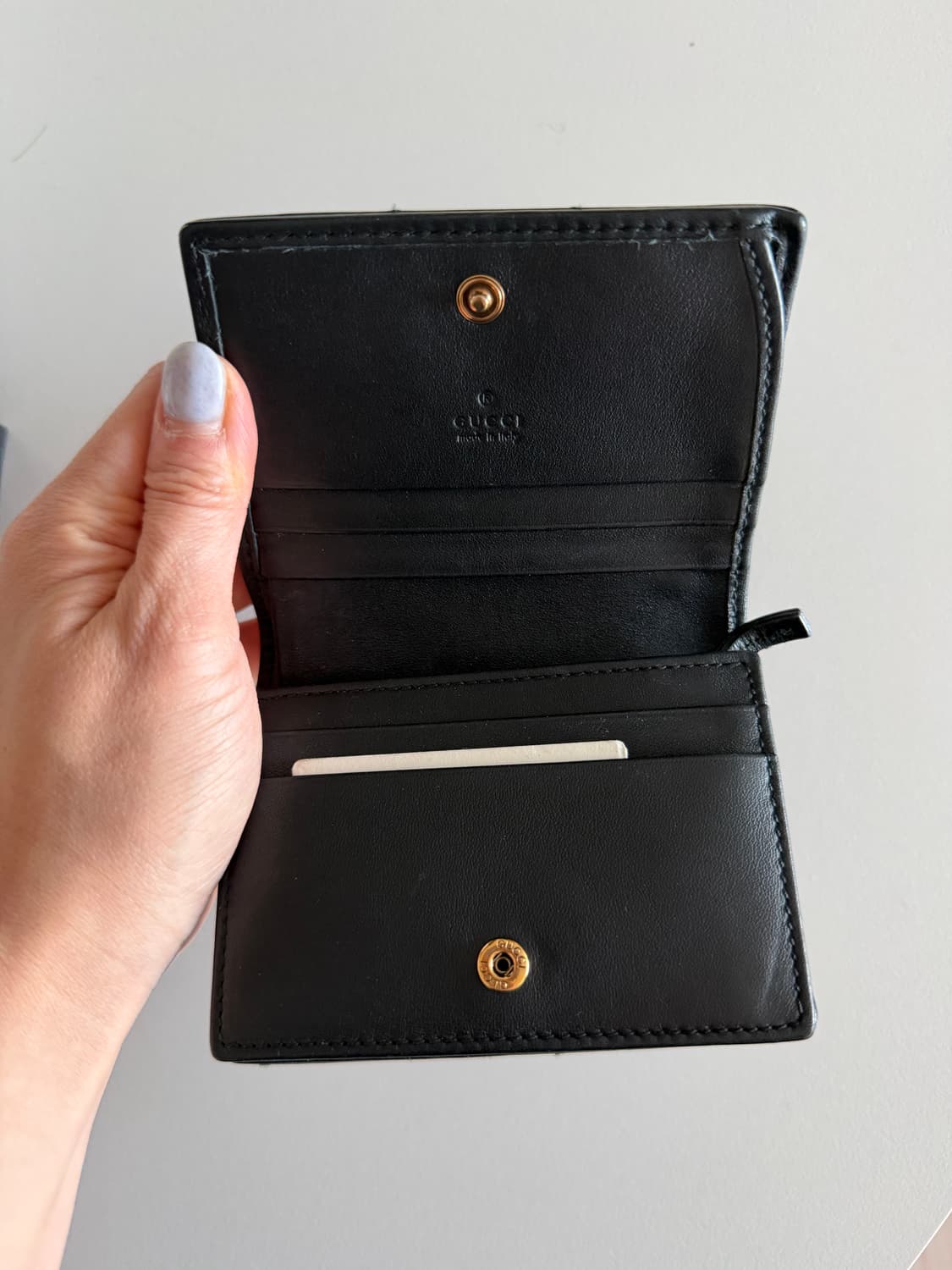 구찌 마몬트 마틀라세 반지갑 블랙 상품이미지10