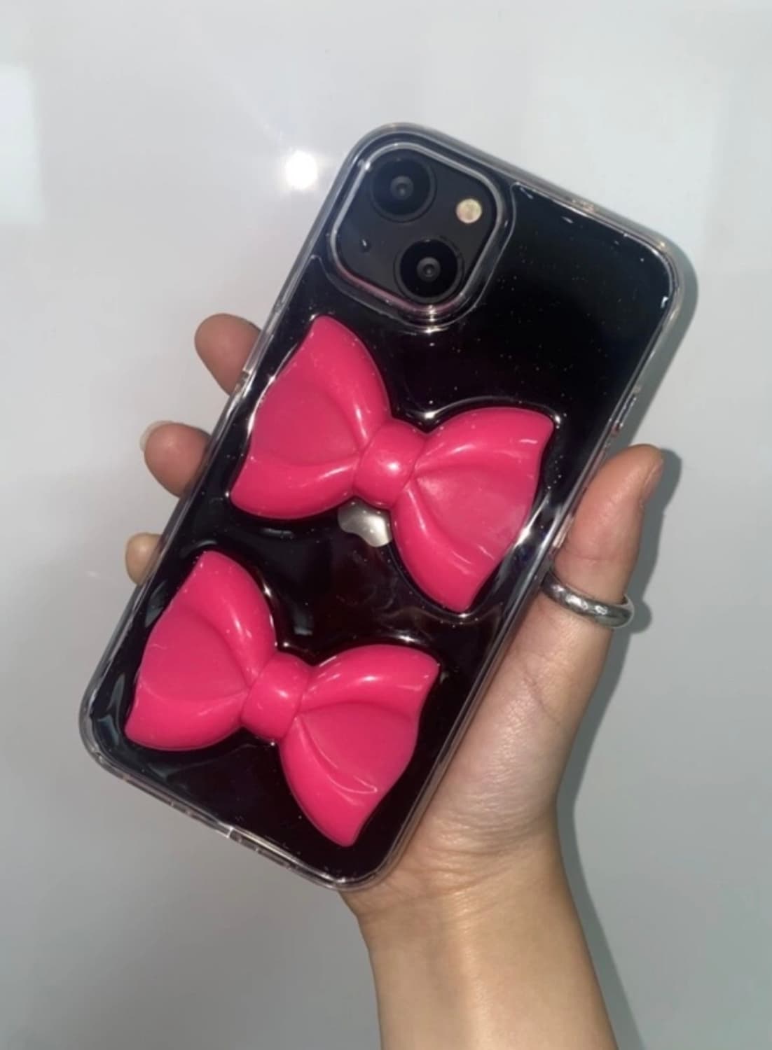 봅스튜디오 viva magenta ribbon phonecase 아이폰1 상품이미지2