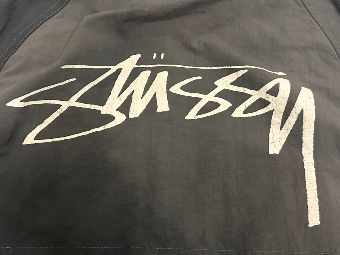 스투시 웨이브 다이 비치 쉘 자켓 L 상품이미지6