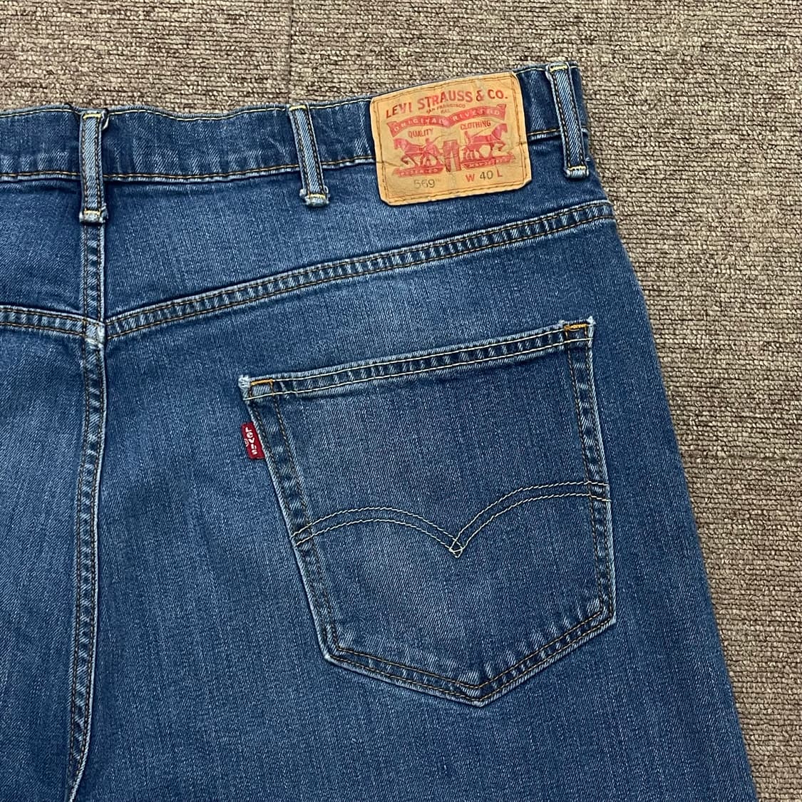 (40) Levi's 리바이스 569 데님 쇼츠 반바지 상품이미지2