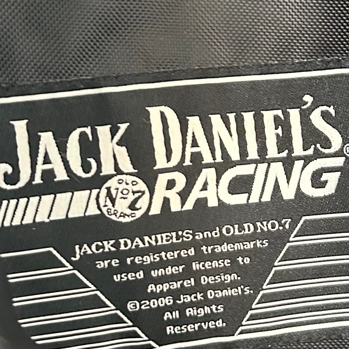 잭다니엘 퀼티드 레이싱 바이커 자켓 상품이미지9