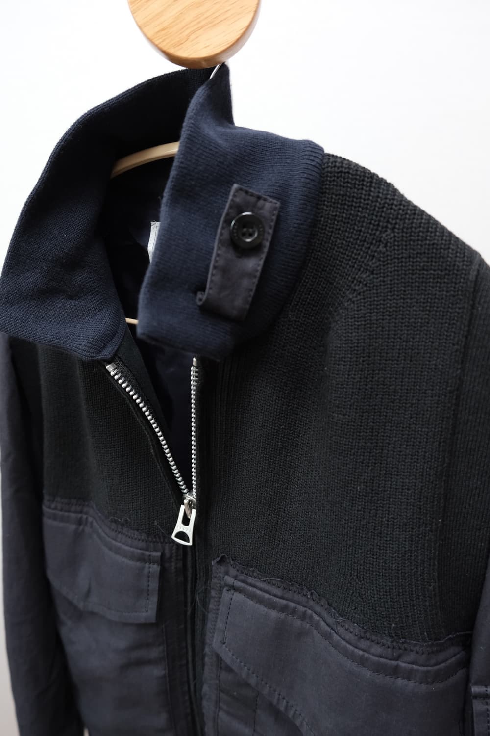 Sacai 니트 도킹 자켓 2 상품이미지4