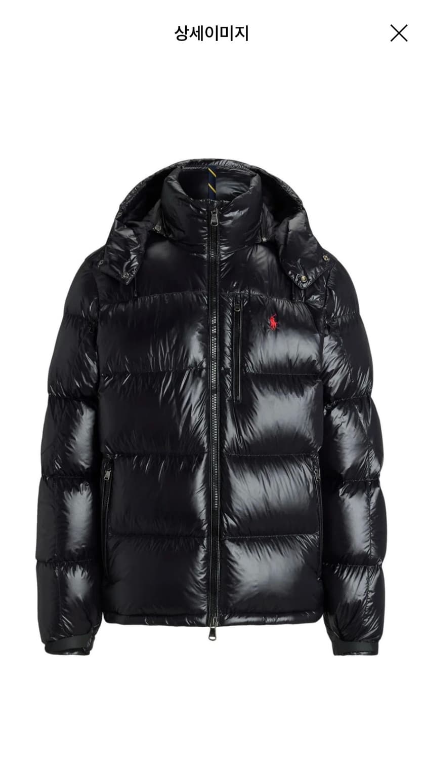 폴로 유광패딩 s 상품이미지1
