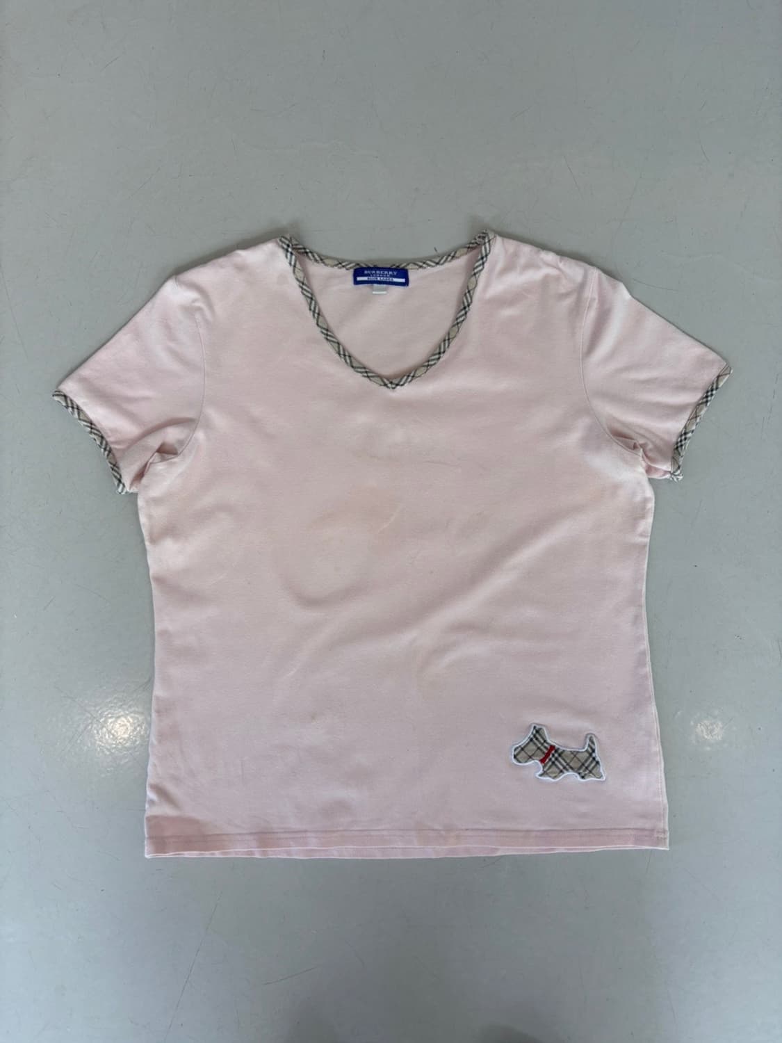 Vintage Burberry Round T 상품이미지2