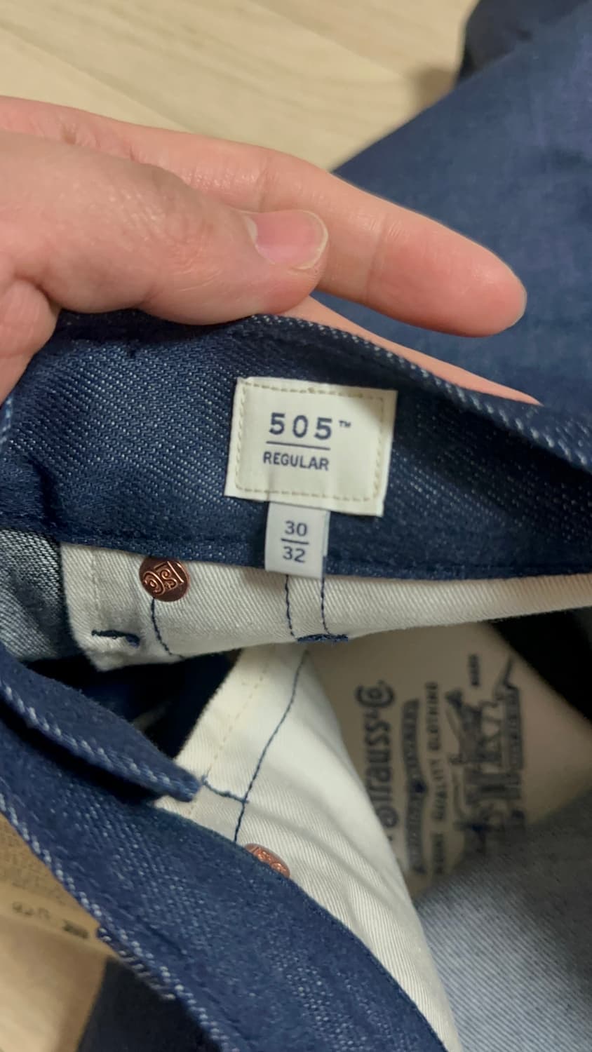 리바이스 블루탭 505 상품이미지4