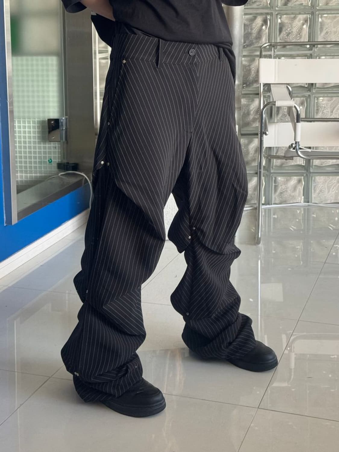 striped slacks 상품이미지2