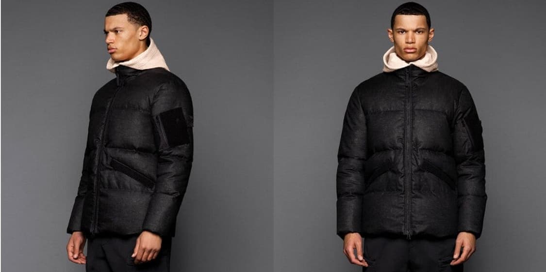 스톤아일랜드 쉐도우프로젝트 러버라이즈드 리넨 다운 패딩 자켓 상품이미지10