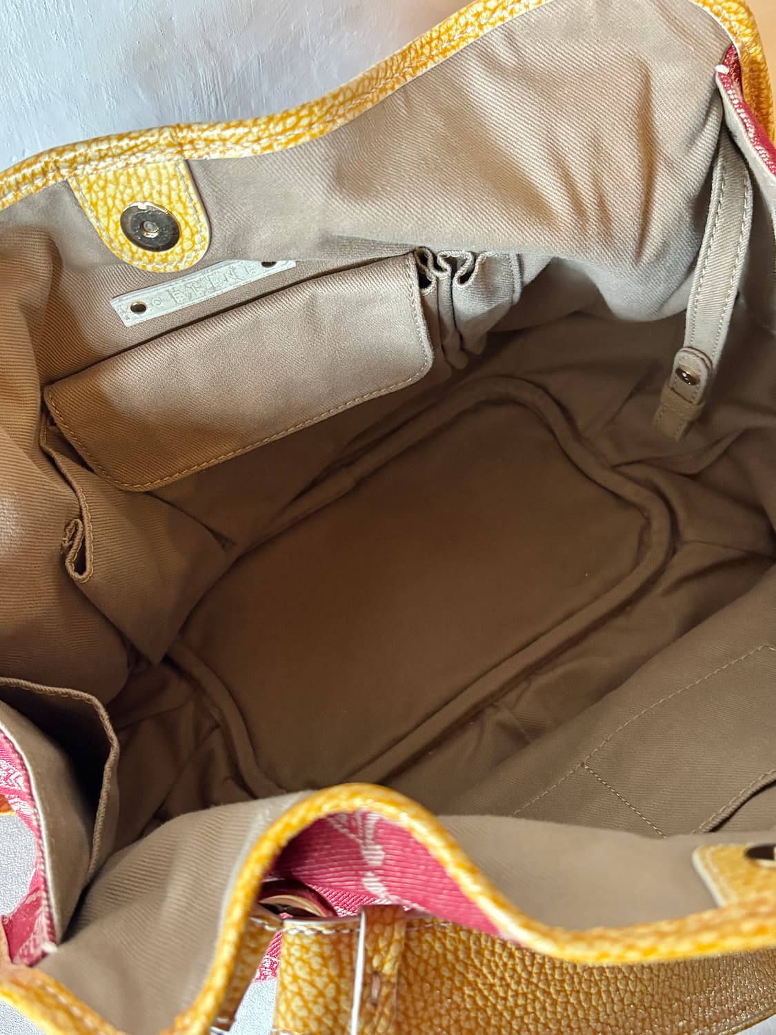 빈티지 CELINE 트리옹프 자카드 버킷백 (정품 보증카드·더스트백 포함 상품이미지8