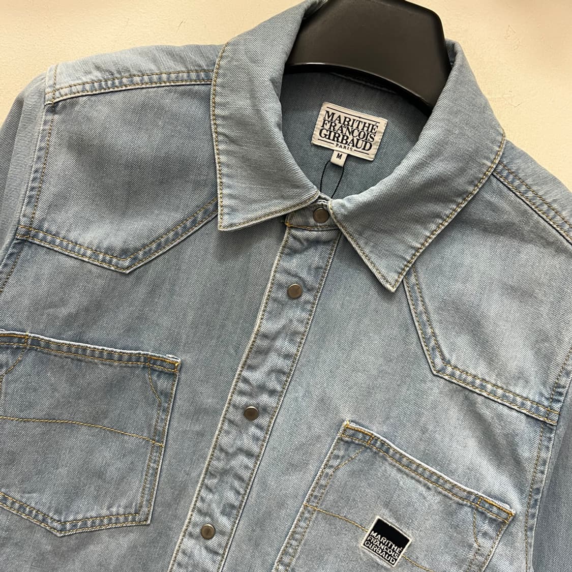 마리떼프랑소와저버 웨스턴 데님 셔츠 M 상품이미지3