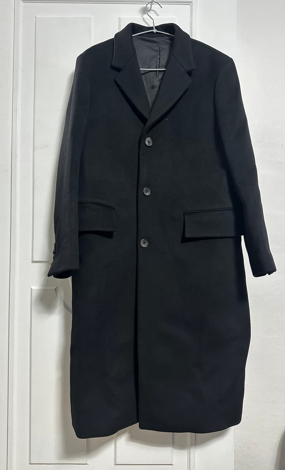 마마가리 싱글 롱코트 상품이미지1