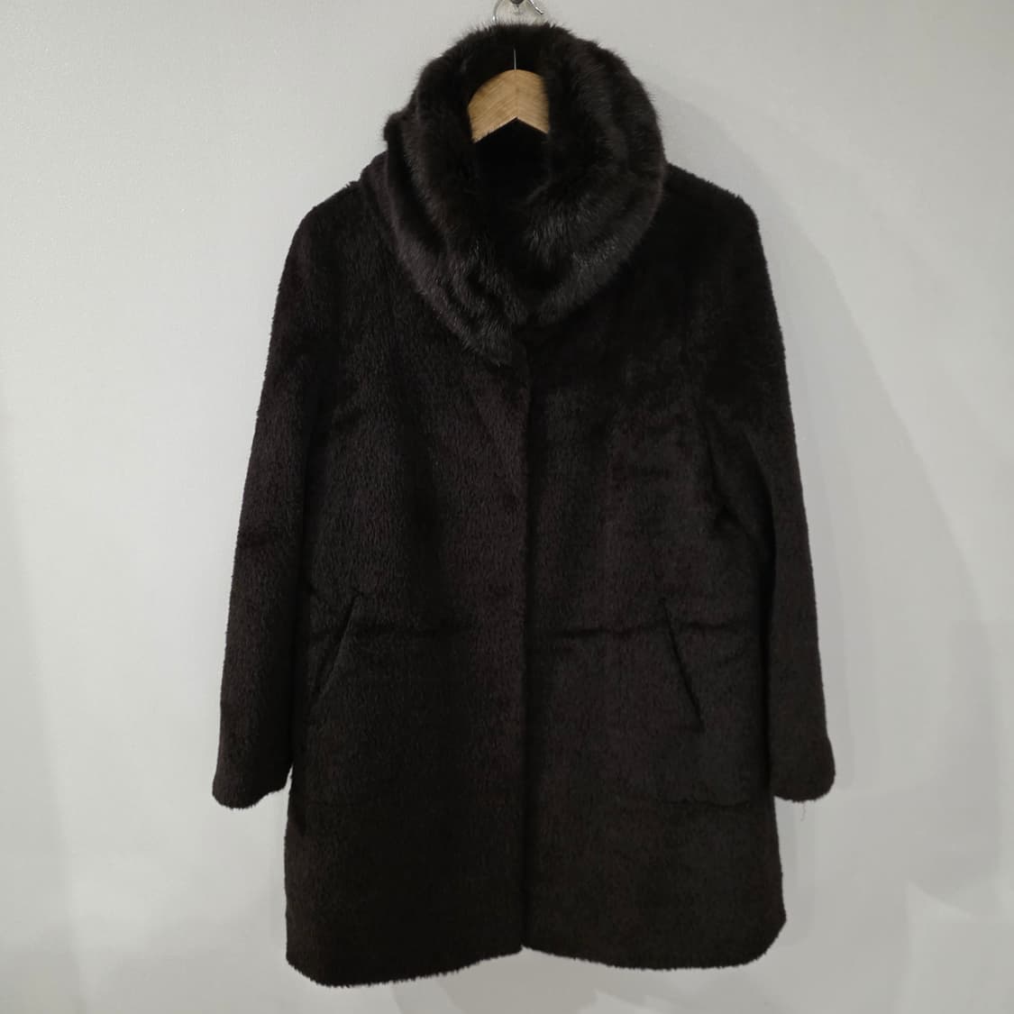 퍼 코트 갈색 94-108-165 상품이미지1