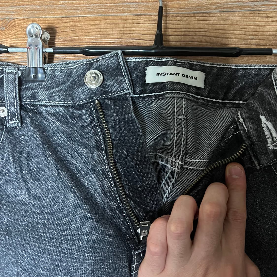 브랜디드 1967흑청 데님 상품이미지2