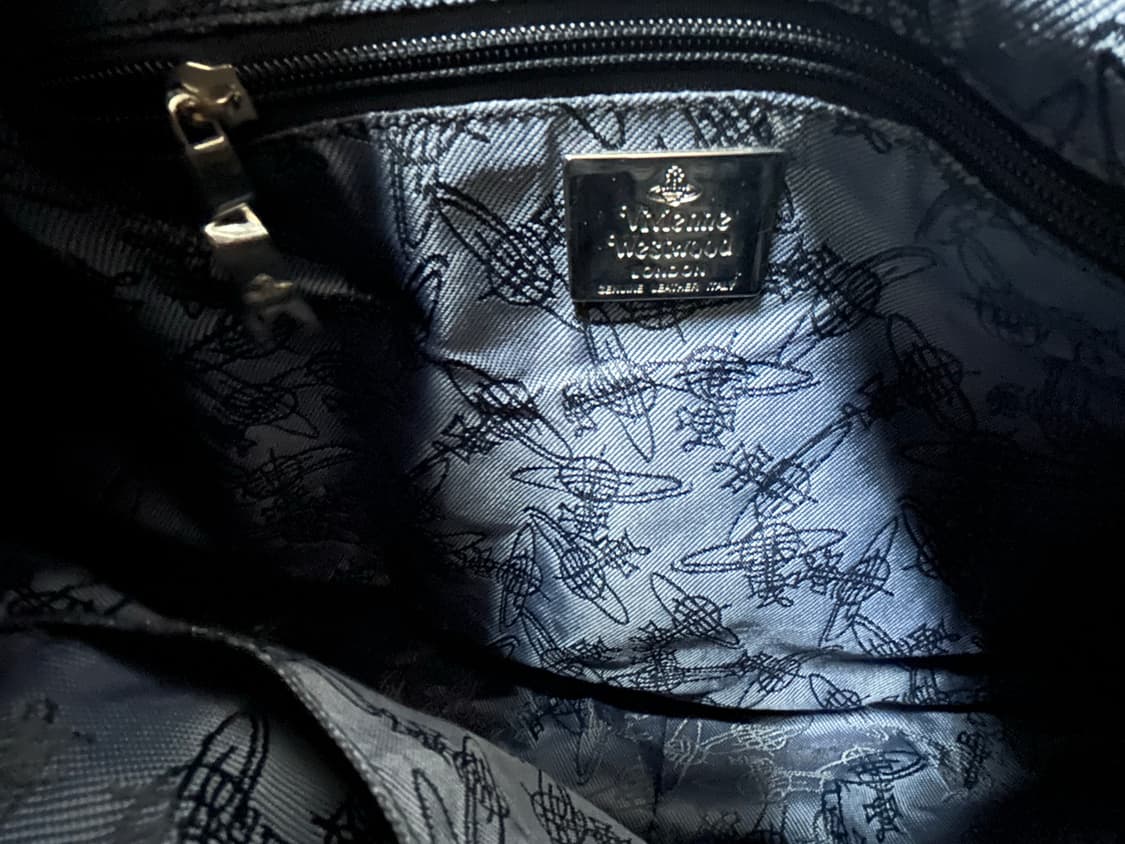 비비안웨스트우드 빈티지 체크 백 상품이미지4