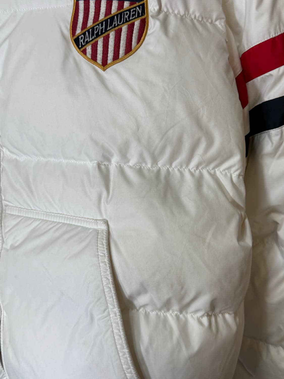 폴로 랄프로렌 USA 올림픽 팀 다운 패딩 빅로고 빅포니 상품이미지8