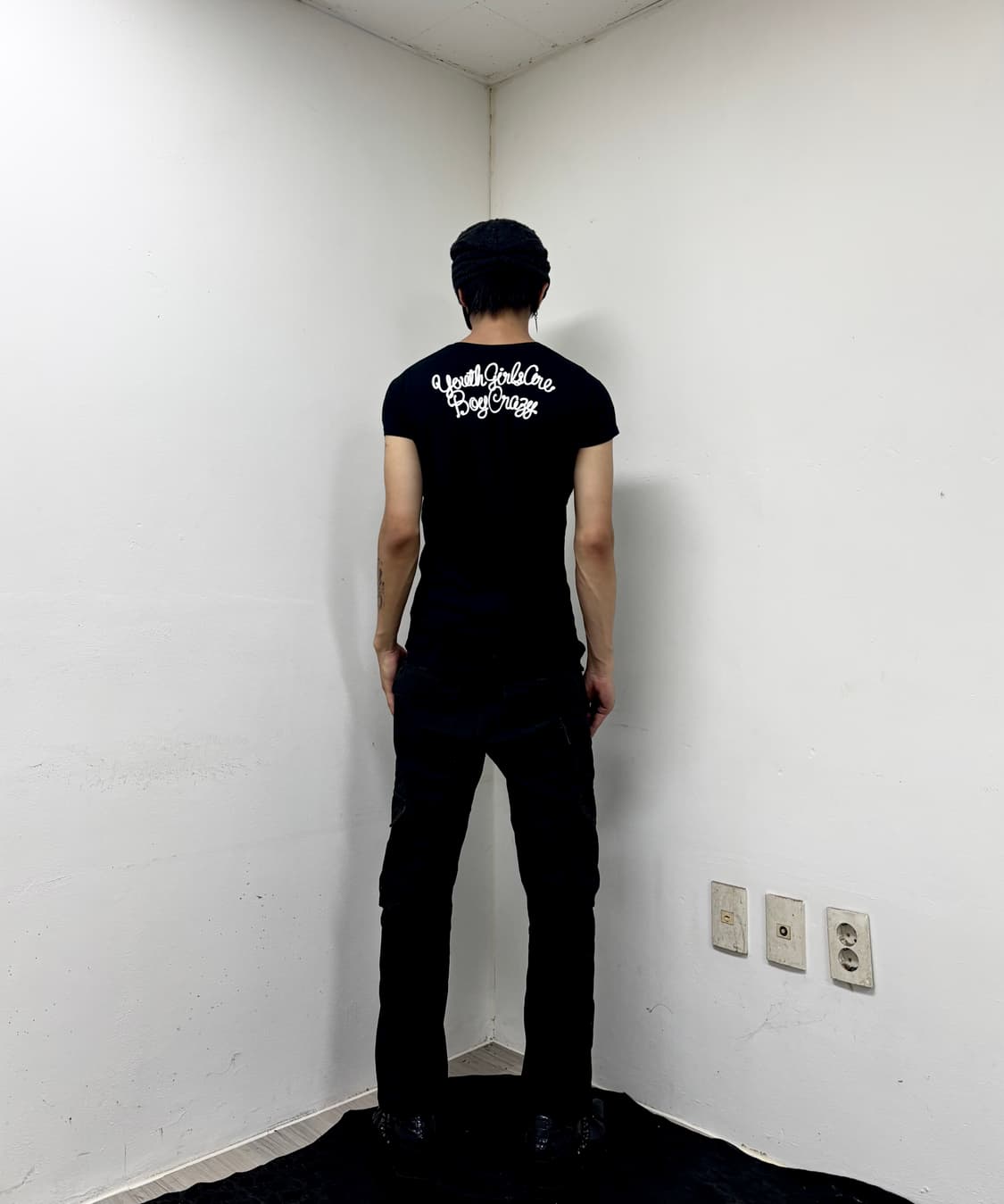 “Moussy” Y2K Lettering Tee 상품이미지6