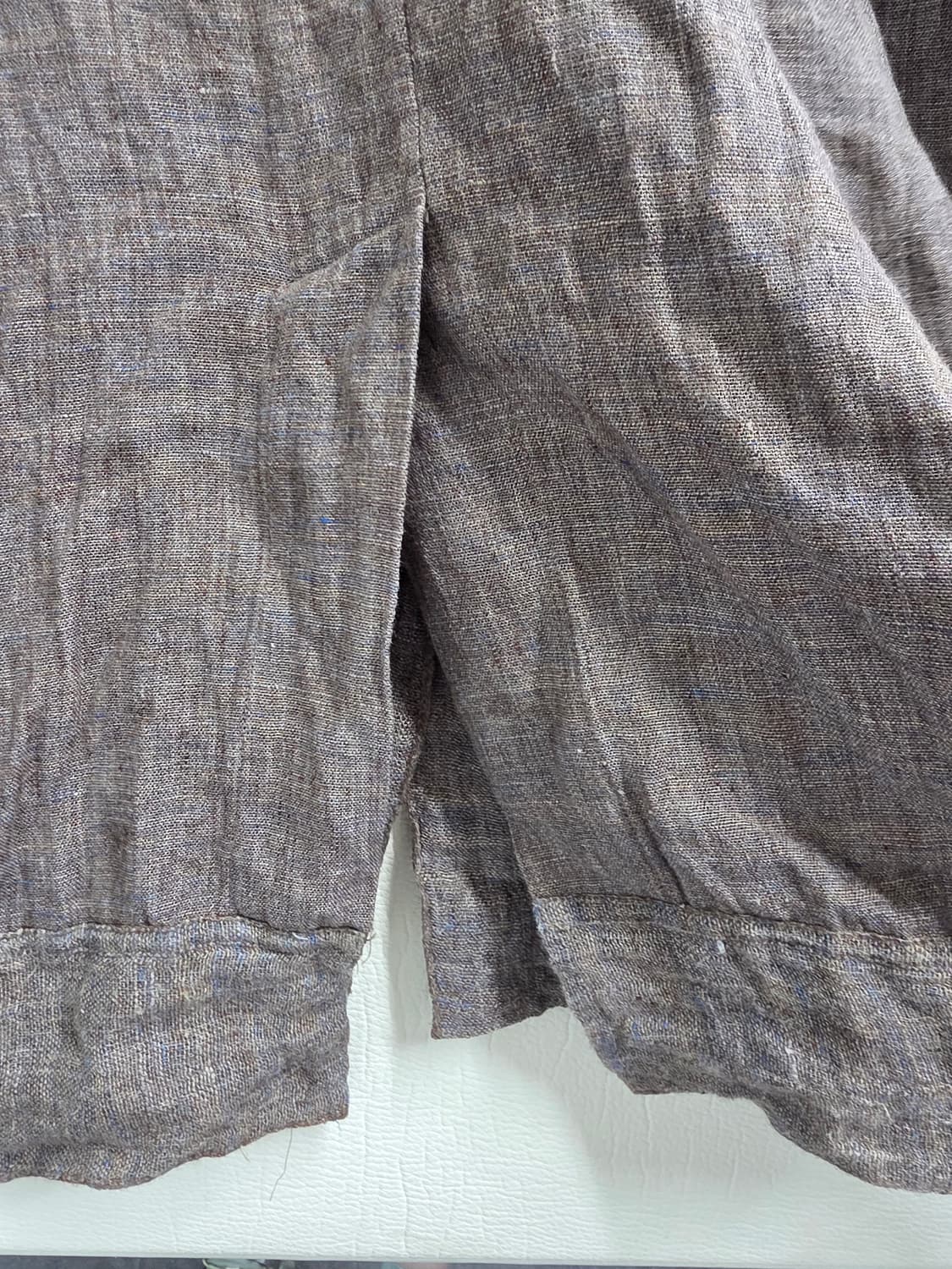 [프립]2 size/이세이 미야케 퍼머넌트 린넨셔츠자켓 상품이미지8