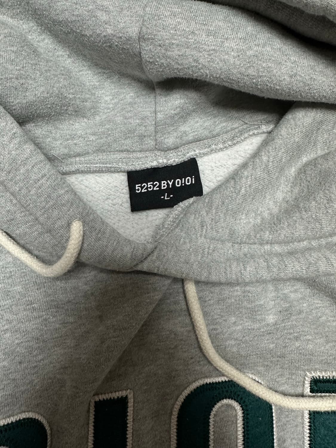 OiOi(오아이오아이) 그레이 후드티 L 상품이미지3