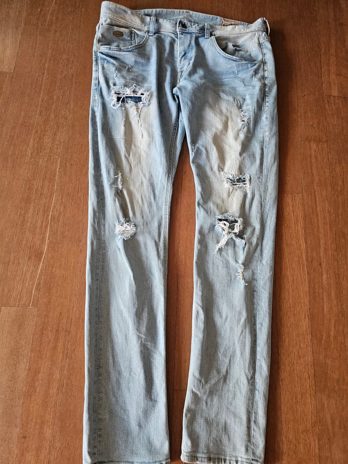 버커루 데미지 청바지 34 상품이미지1