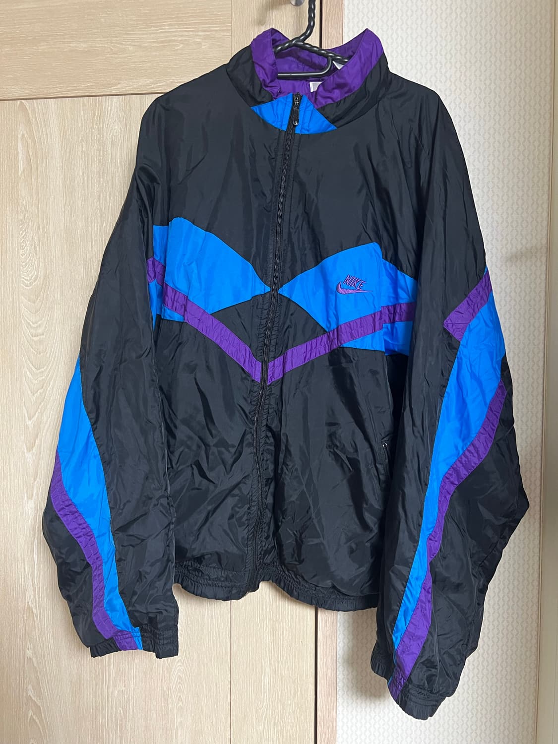 90s 나이키 빈티지 올드스쿨 멀티컬러 바람막이 윈드브레이커 상품이미지1