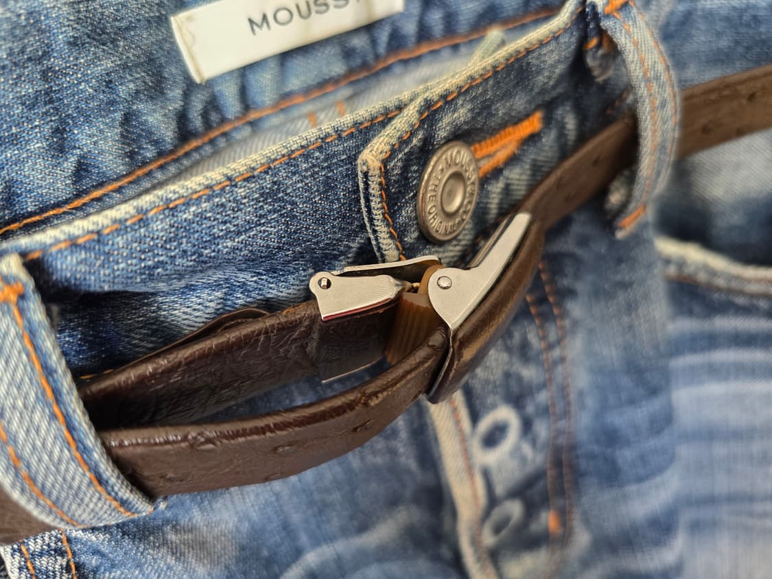 RARE 80s Japan Archive - Ostrich belt 상품이미지6