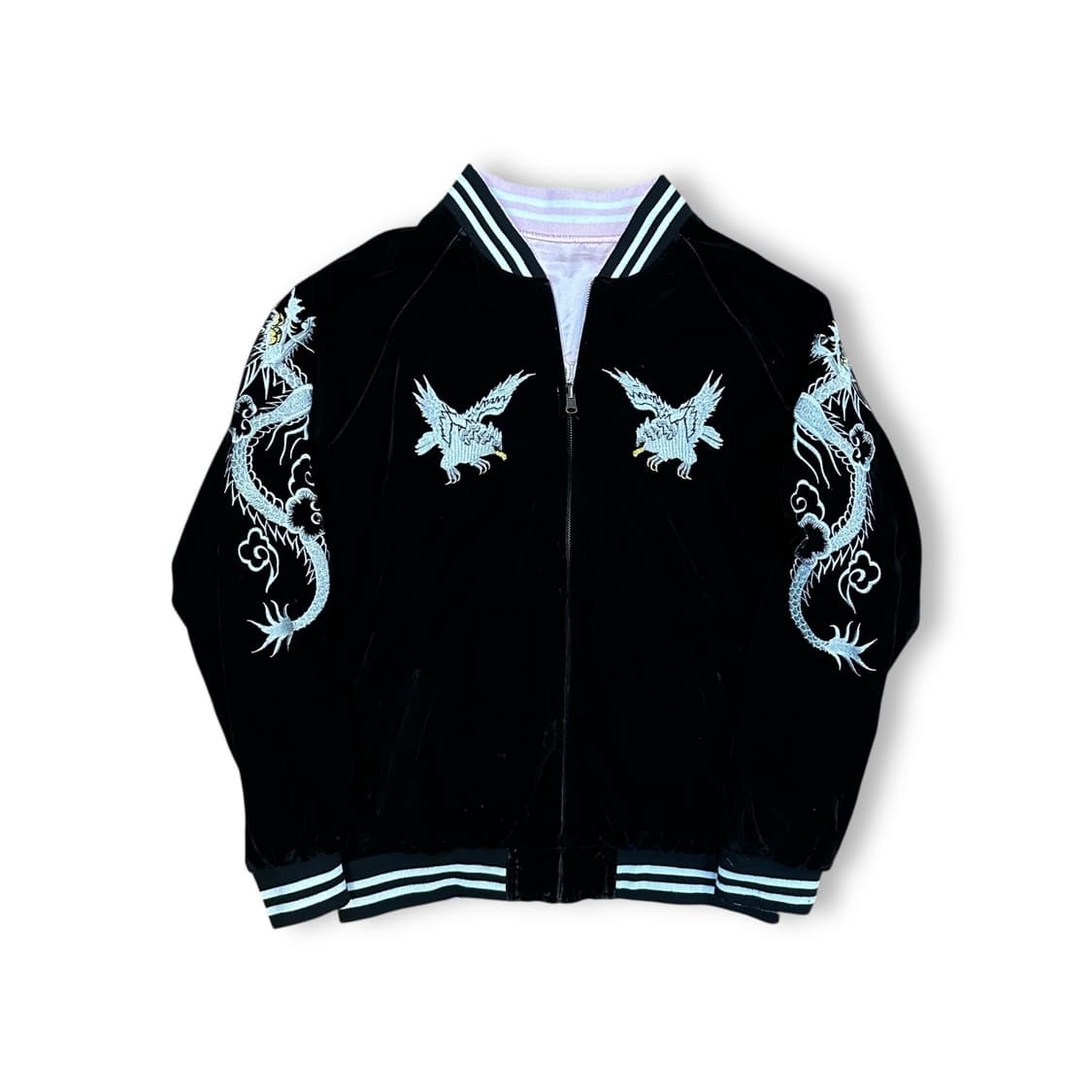 벨벳 리버시블 스카잔 상품이미지1