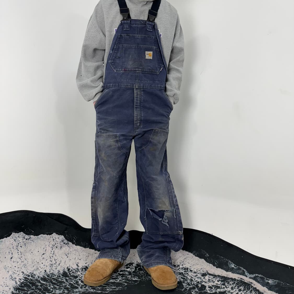 90‘s🇺🇸 Carhartt Double Knee Overall 상품이미지6