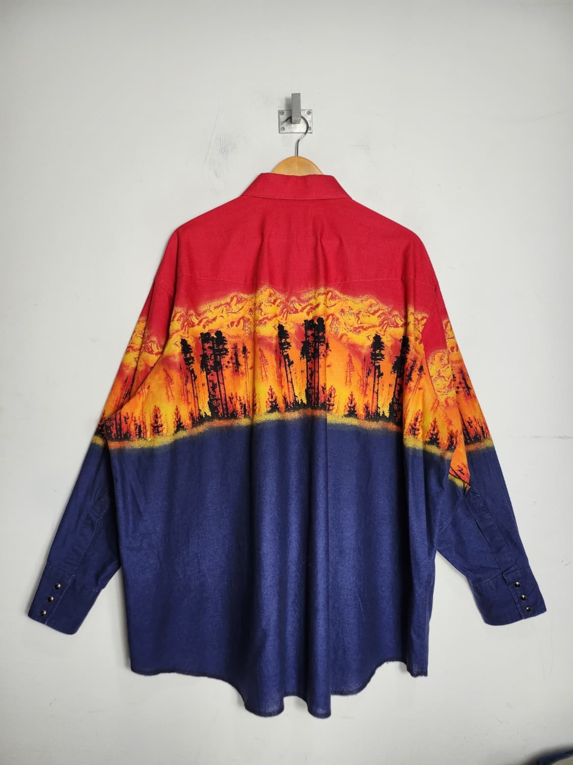 랭글러 빈티지 웨스턴 셔츠 상품이미지6