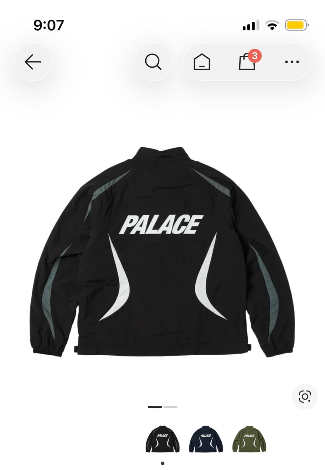 팔라스 바람막이 L 블랙 상품이미지1