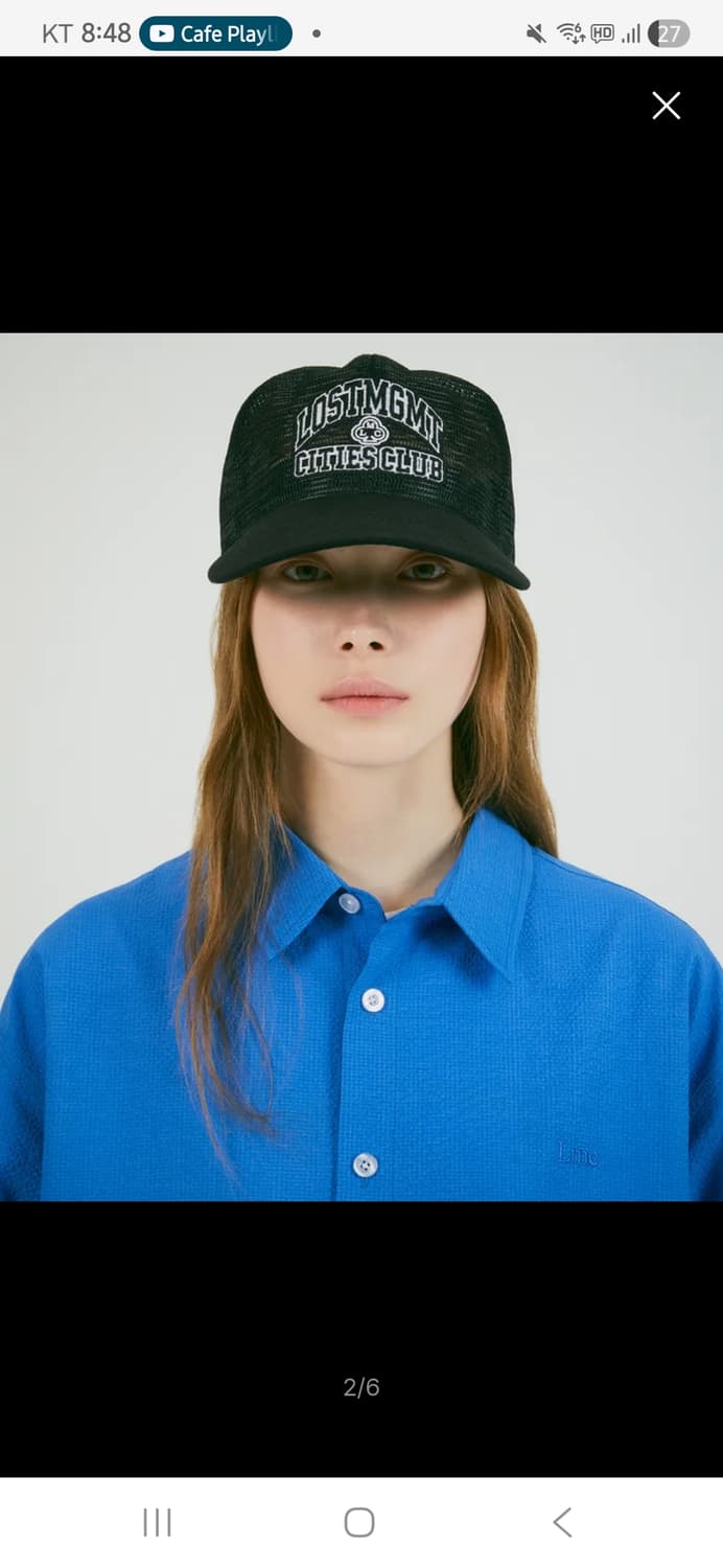 LMC CLUB ATHLETIC MESH 6PANEL CAP black 상품이미지1