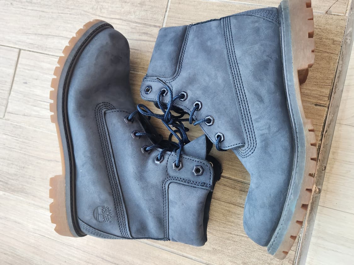 팀버랜드 6인치 프리미엄 워터프루프 부츠 네이비 (245) 상품이미지5