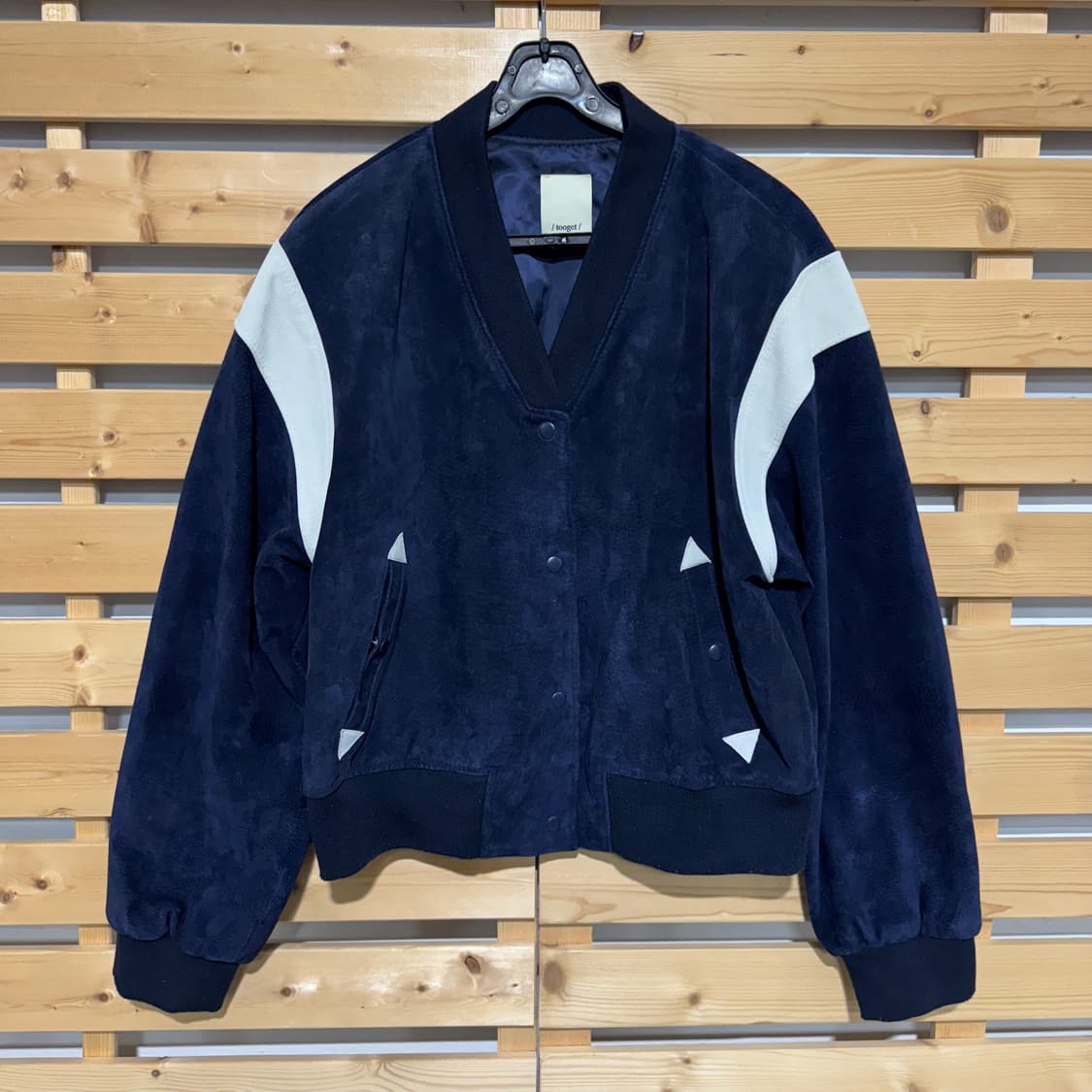 투겟 레더 자켓 상품이미지1