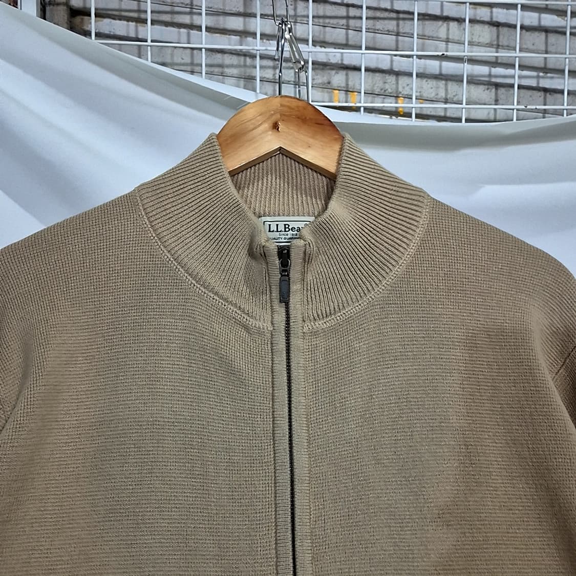 L.L Bean 엘엘빈 니트 집업 상품이미지2