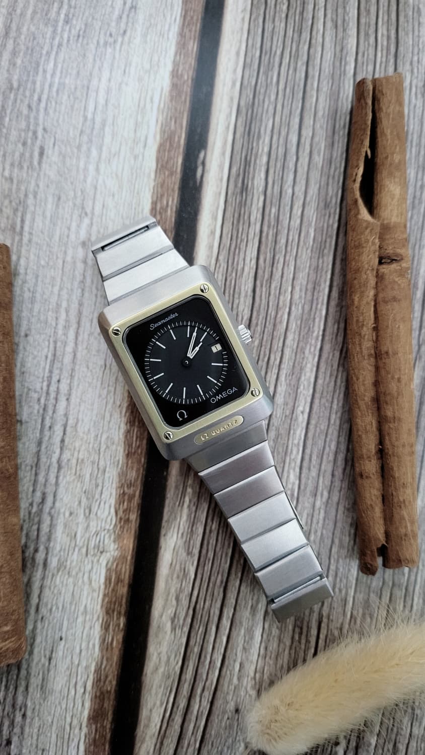 정품 오메가 씨마스터  마리너2 14k 베젤 쿼츠시계 상품이미지6