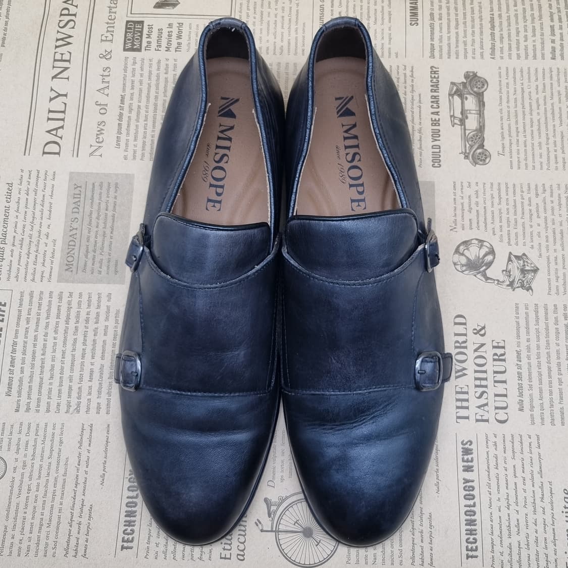 미소페 더블몽크스트랩 남성로퍼 260 상품이미지2