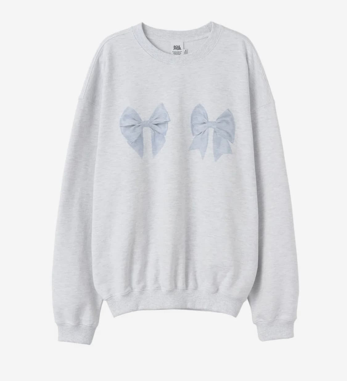 스컬프터 리본 맨투맨 팝니다  상품이미지1