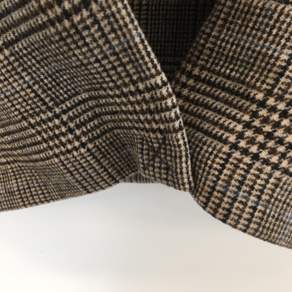 스튜디오톰보이 체크 울 오버코트 FREE  상품이미지5