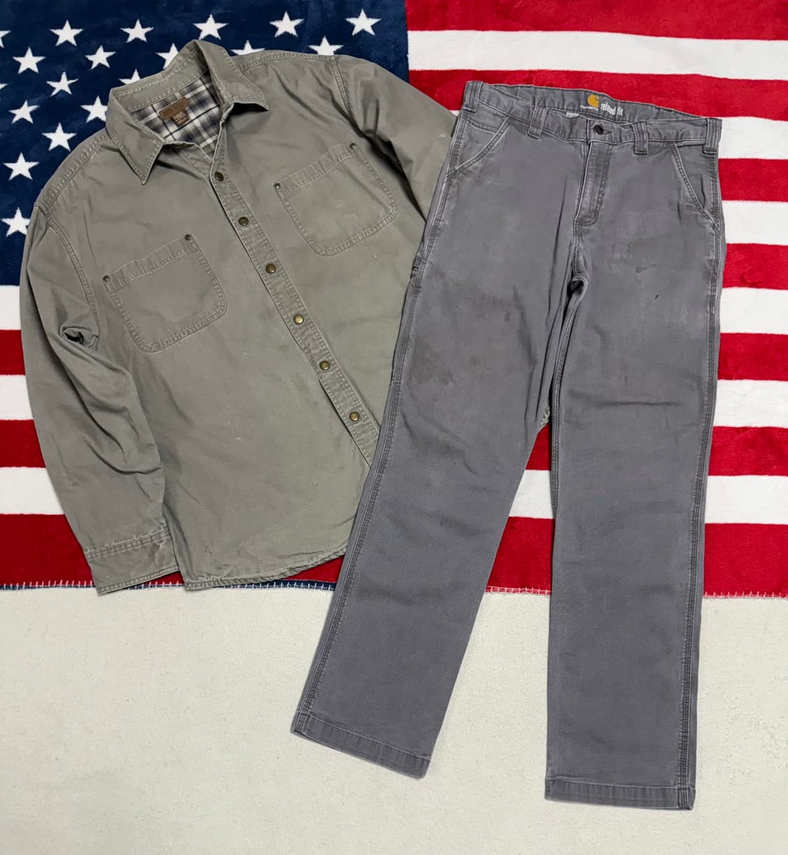 칼하트워크팬츠 carharrt capenter workpants 덕캔버스 상품이미지10