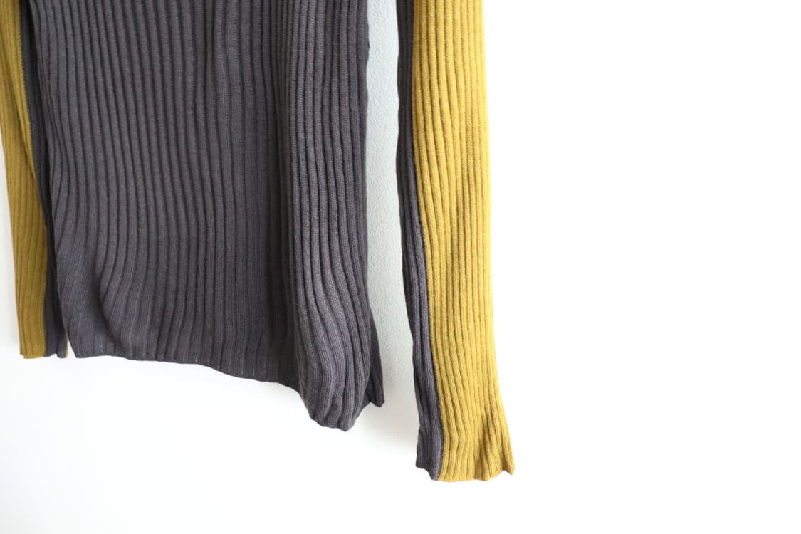 cepo olive gray rib knit 상품이미지3