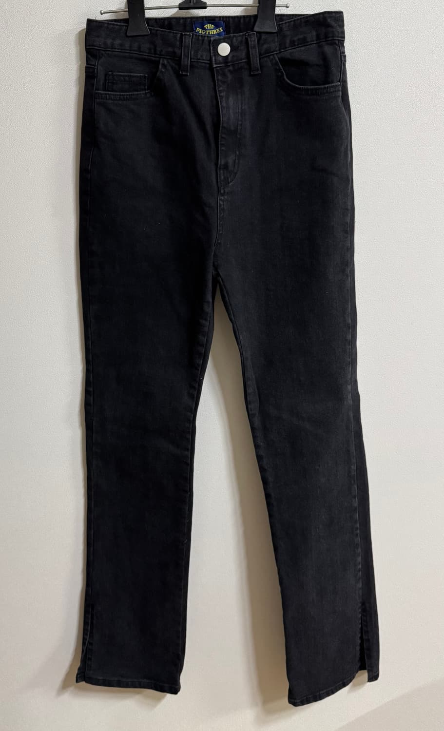 흑청 트임 바지 상품이미지1