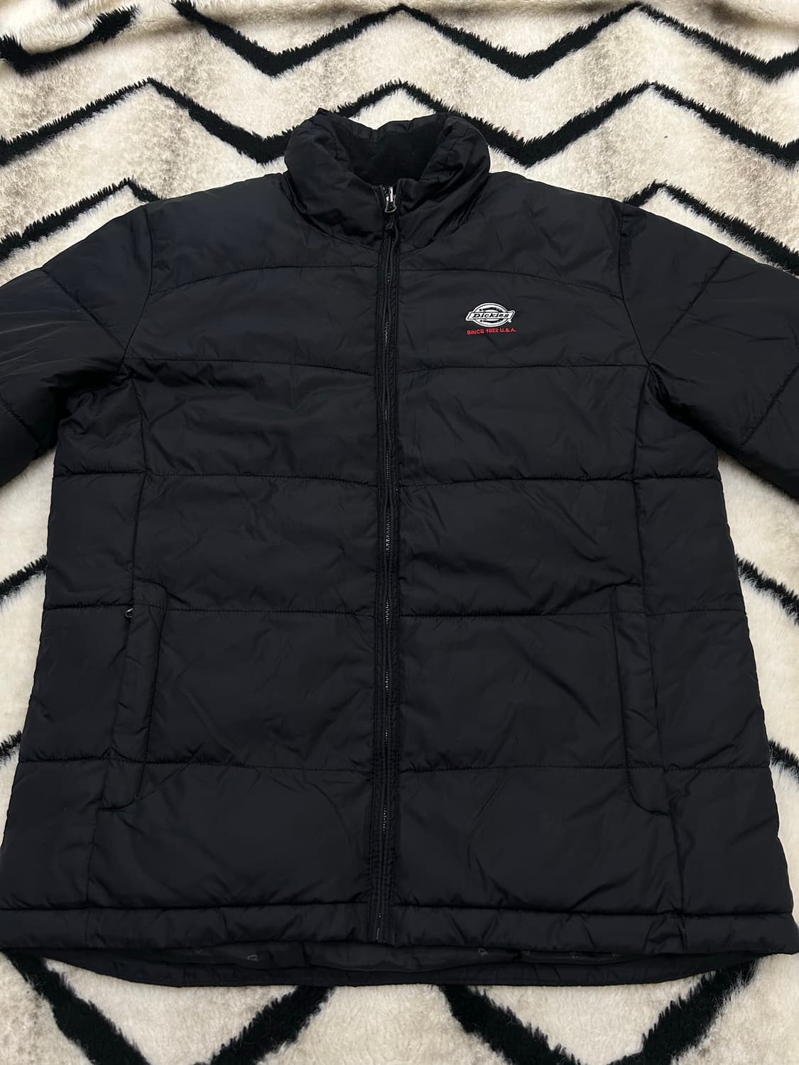 [M]디키즈 경량 패딩 자켓/블랙 상품이미지3