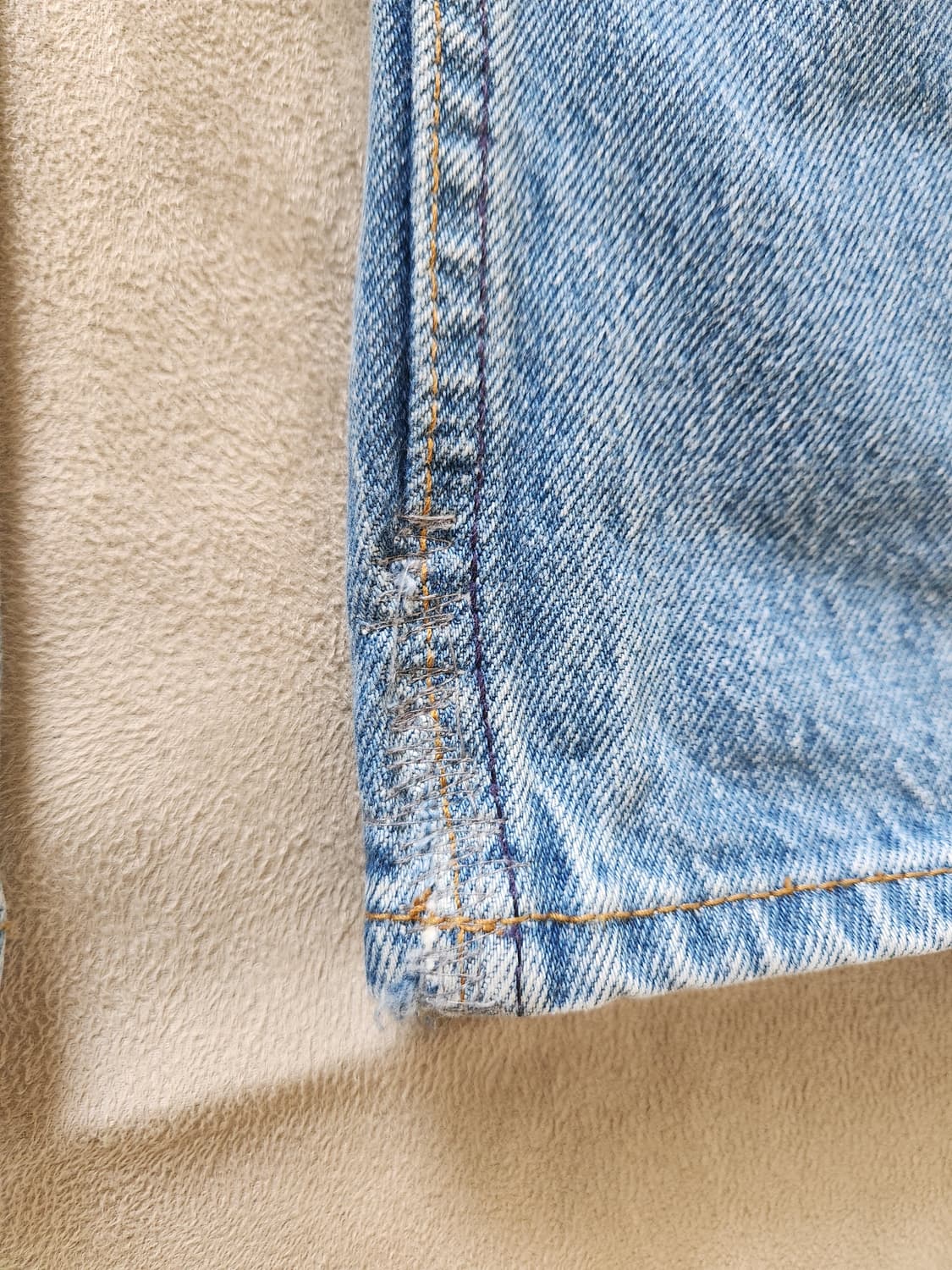 80s Levi's 리바이스 501 USA 중청 W31 L32 상품이미지9