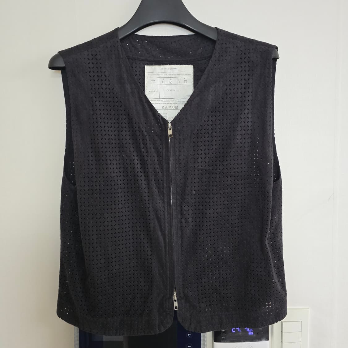 애니타임로릭 집업 베스트 M 상품이미지1