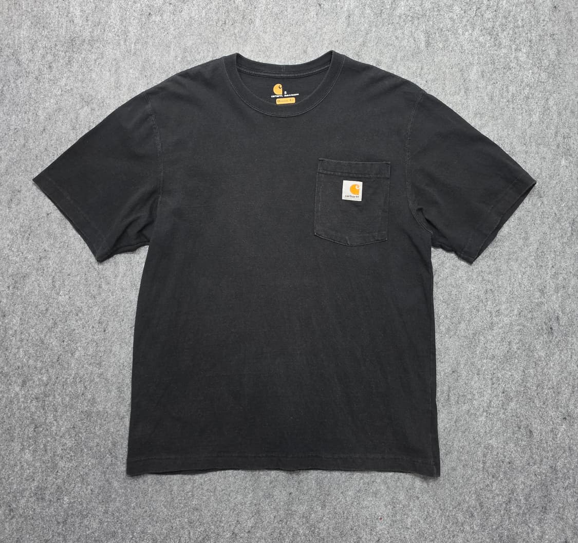 칼하트 포켓 워크웨어 오리지널핏 빈티지 반팔티 S 상품이미지1