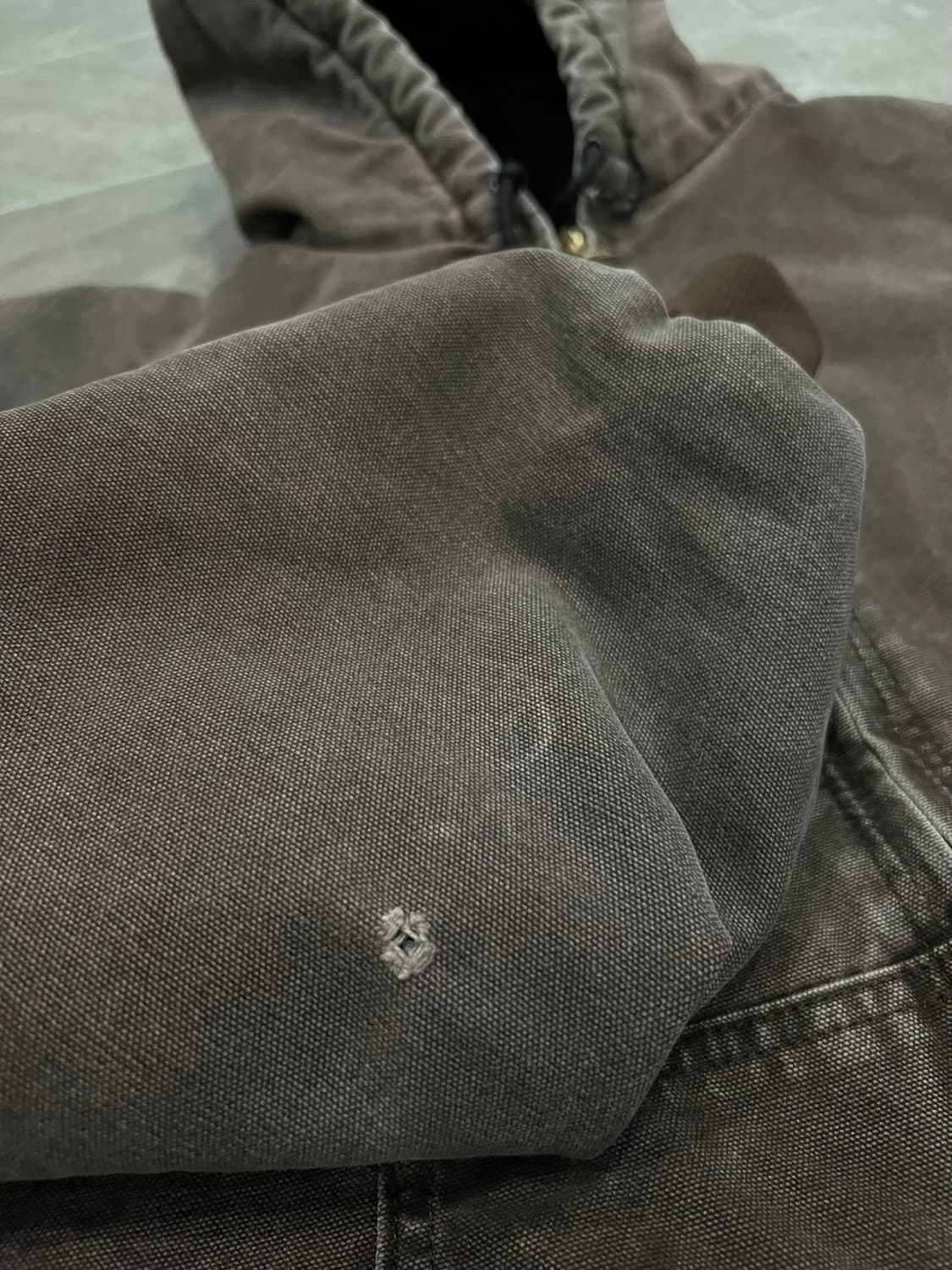 (XL)칼하트 덕 액티브 후드자켓 J130 CHT 체스트넛 상품이미지8