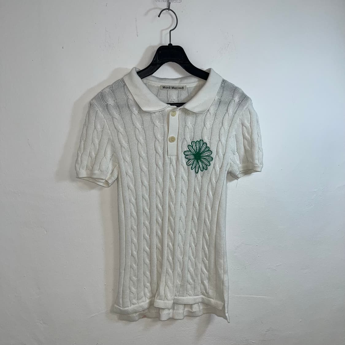 Mardi Mercredi Knit Collar T-Shirt 상품이미지4