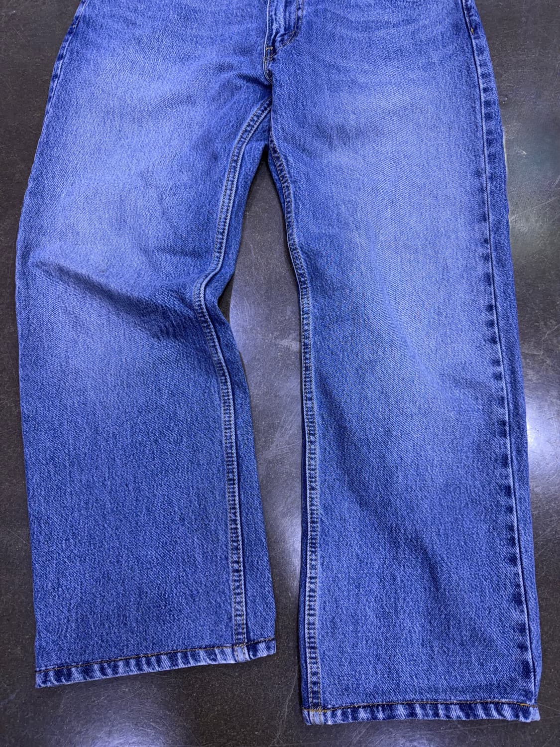 리바이스 555 릴렉스 스트레이트핏 워싱 진 데님팬츠 32 상품이미지5