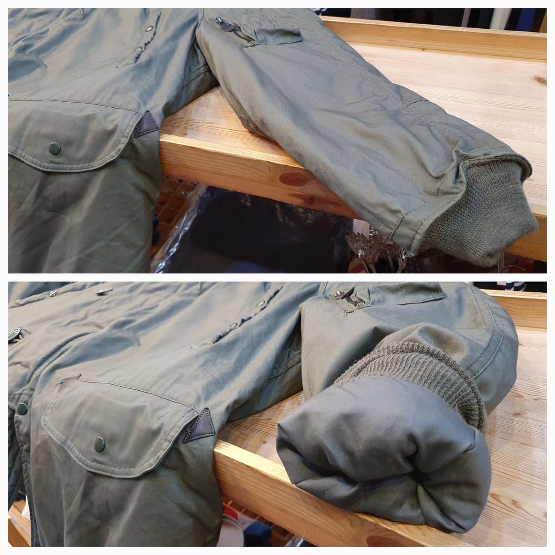 105.미군n3b 패딩야상 개파카 상품이미지5