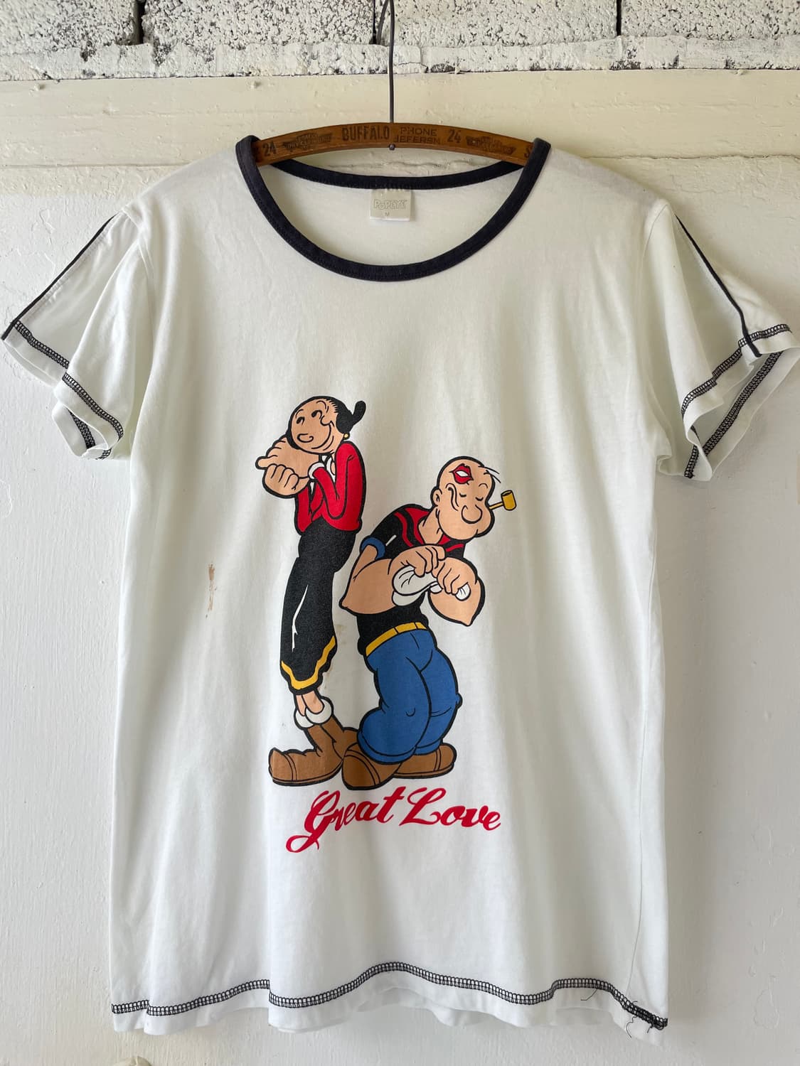 Vintage Popeye x Olive Oyl  T-shirt 상품이미지1